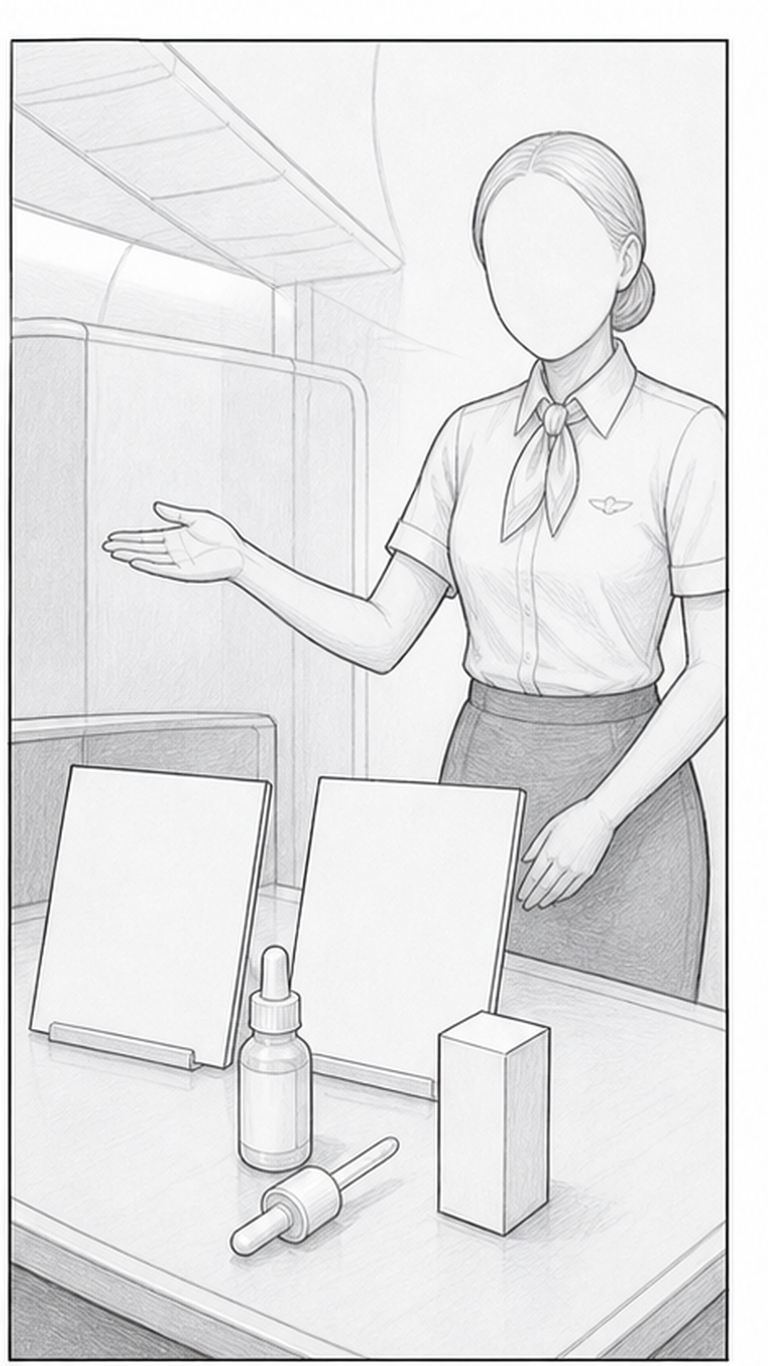 Shot 18 line art