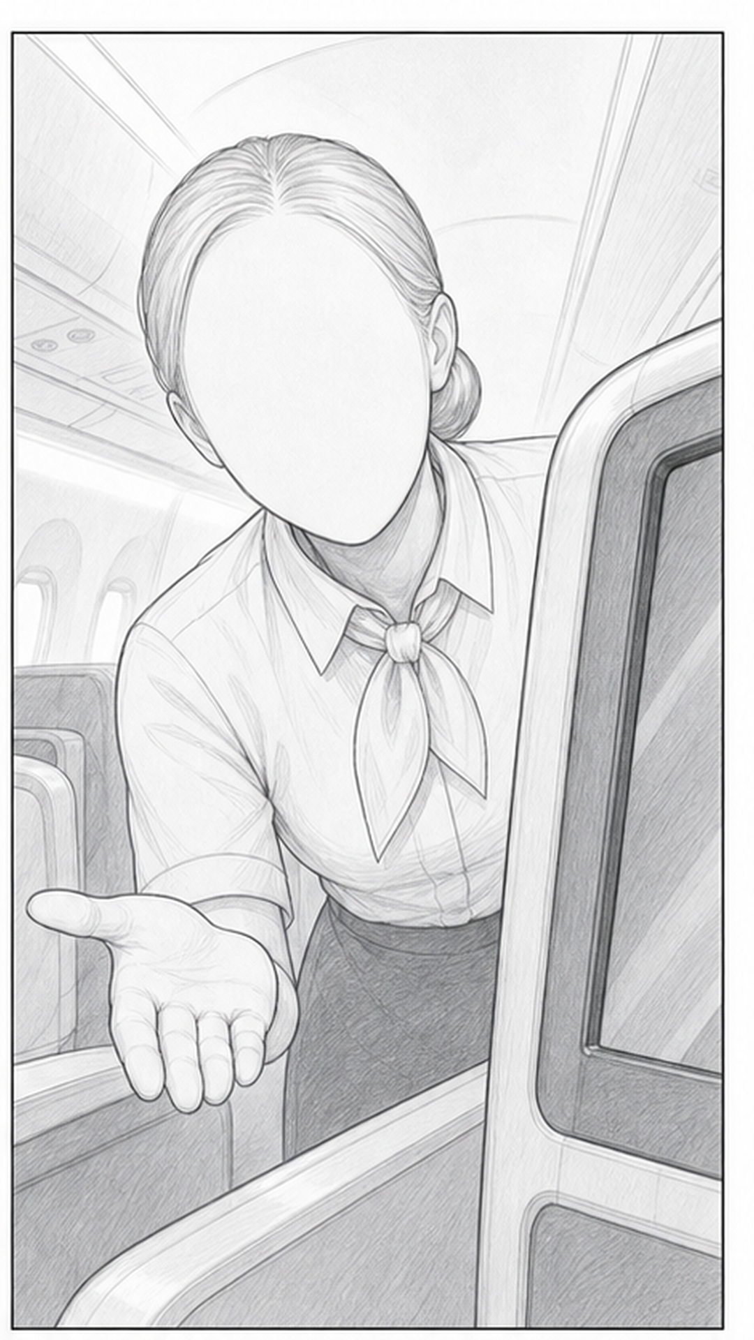 Shot 22 line art